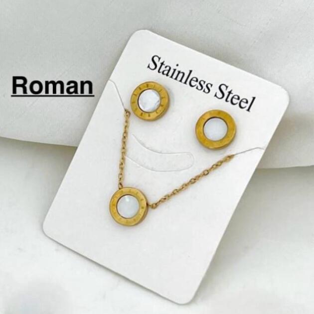 Pearl & Gold Elegant Set