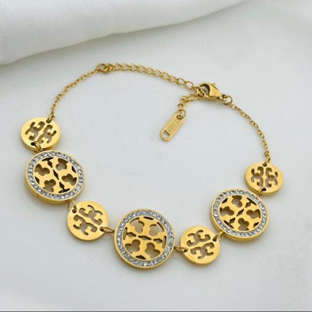 Floral Charm Bracelet